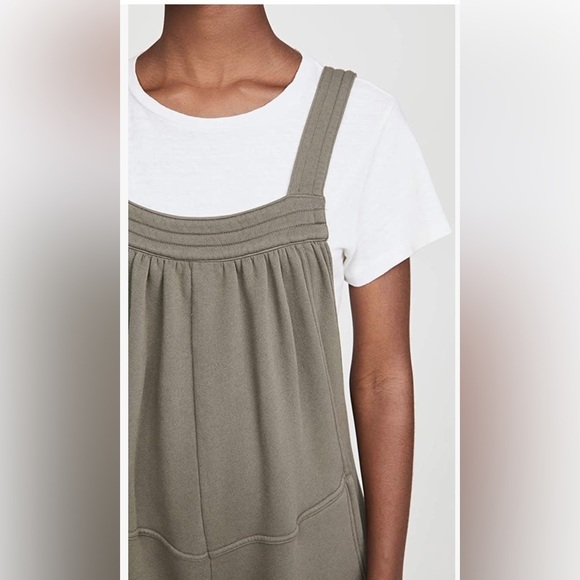 Xirena Rylee Jumpsuit Overalls Olive Green Size Large Pre-owned - Picture 3 of 12